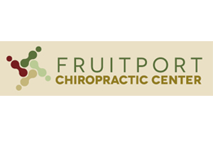 Fruitport chiropractic center logo.