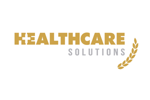 The logo for healthcare solutions.