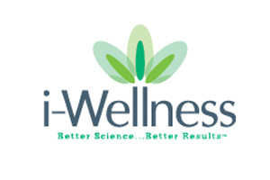 I-wellness logo on a white background.