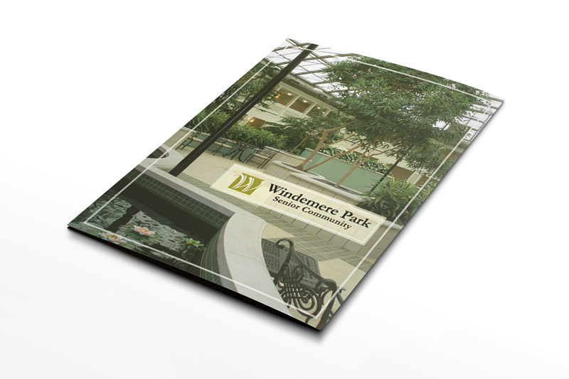 A brochure for the woodmere park.